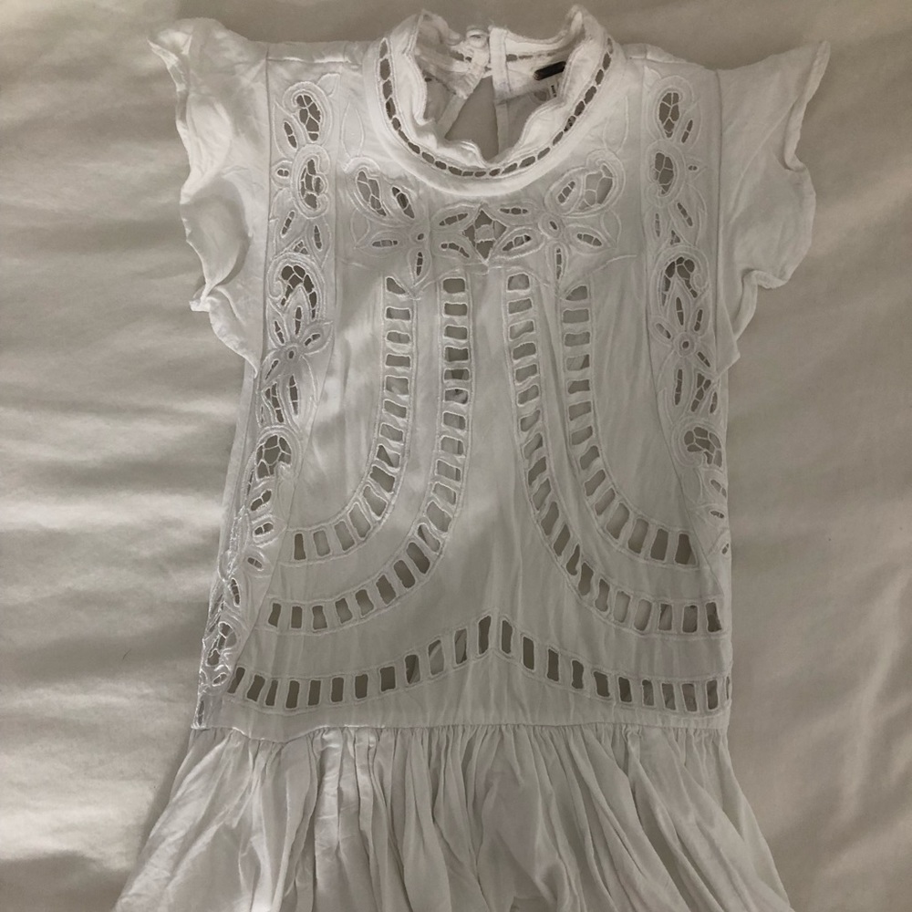 Free people Lacey top with open back